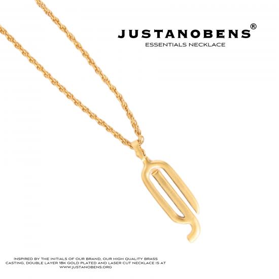 Justan Obens Essentials Gold Necklace
