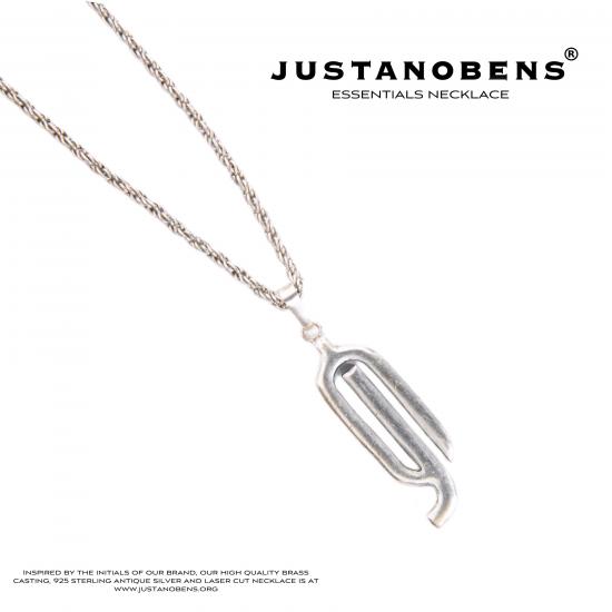 Justan Obens Essentials Silver Necklace